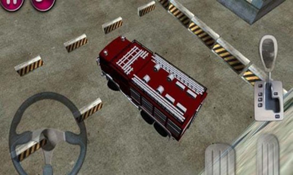 消防货车停车3D